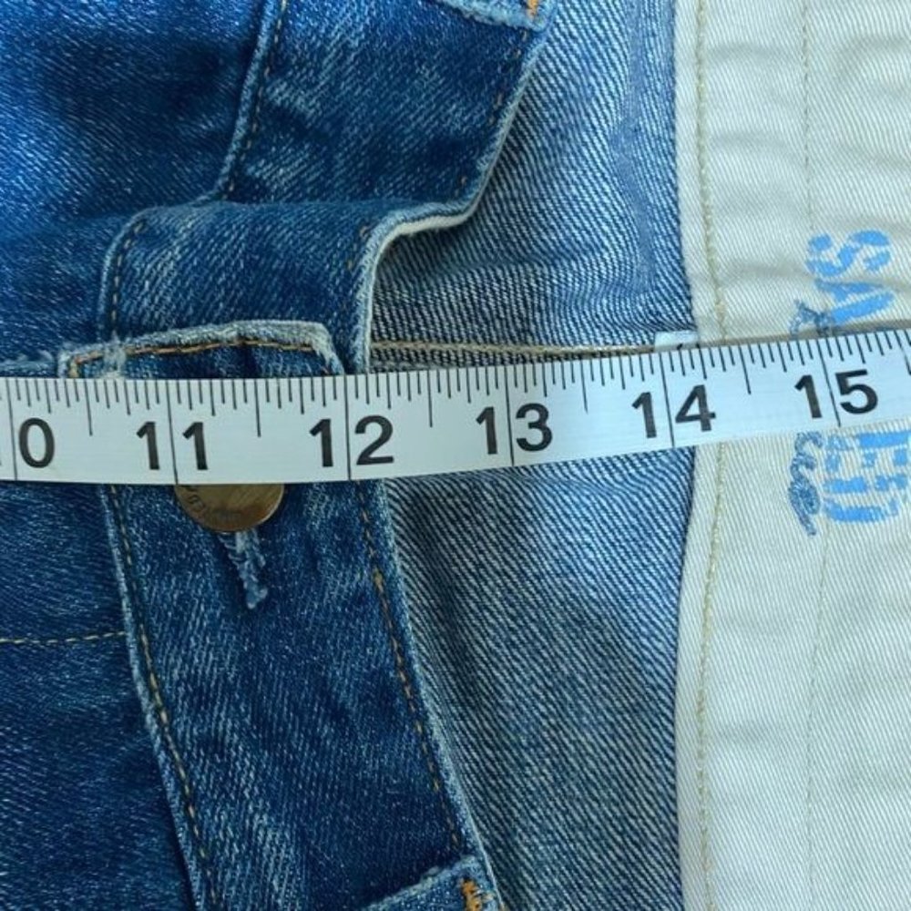 Sacred Blue mens vintage jeans relaxed baggy 80’s 90’s size 38 Made in USA - Picture 13 of 15